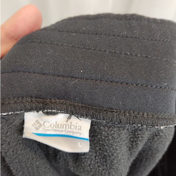 Columbia Fleece Straight Leg Pants, L - Picture 6 of 8